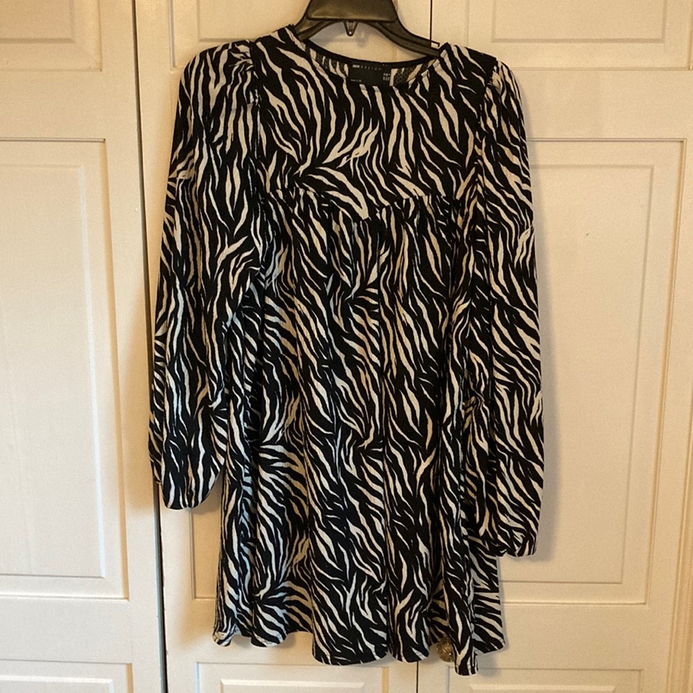 ASOS zebra dress